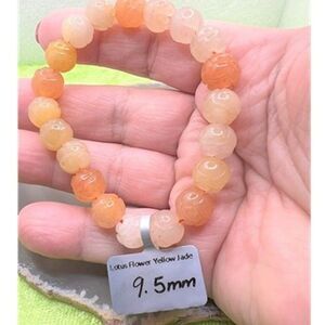 Jade Lotus Flower Bracelet